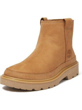 Stylish Women's Pull-On Ankle Boots - Casual Low Heel 1-2" - Brown Footwear